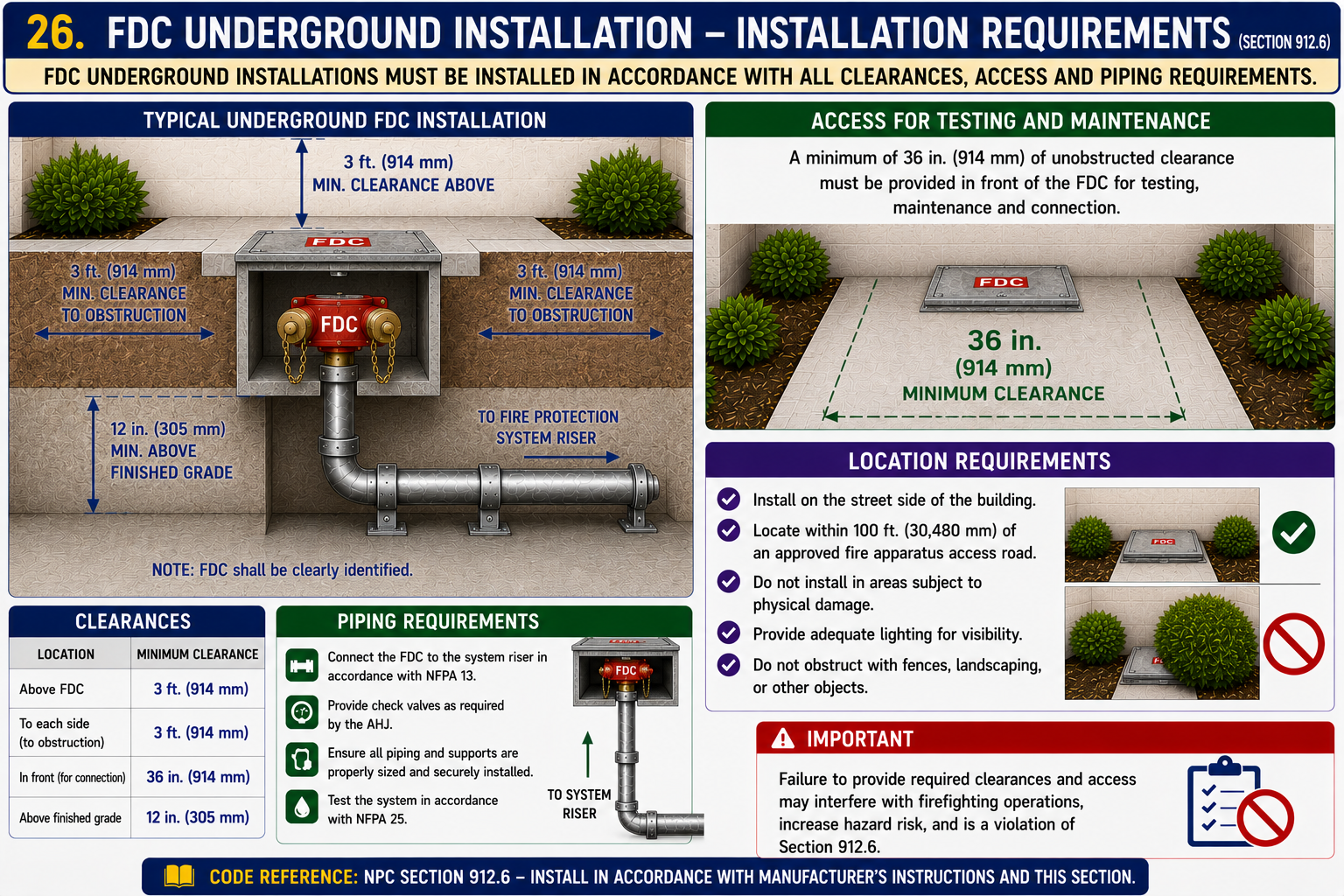 FDC Underground Installation (NPC §912)